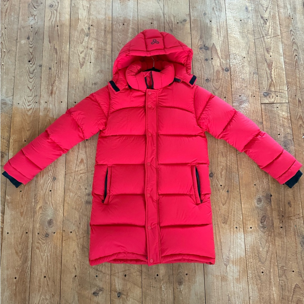 TNA super puff mid length red Size XS Coat Jacket